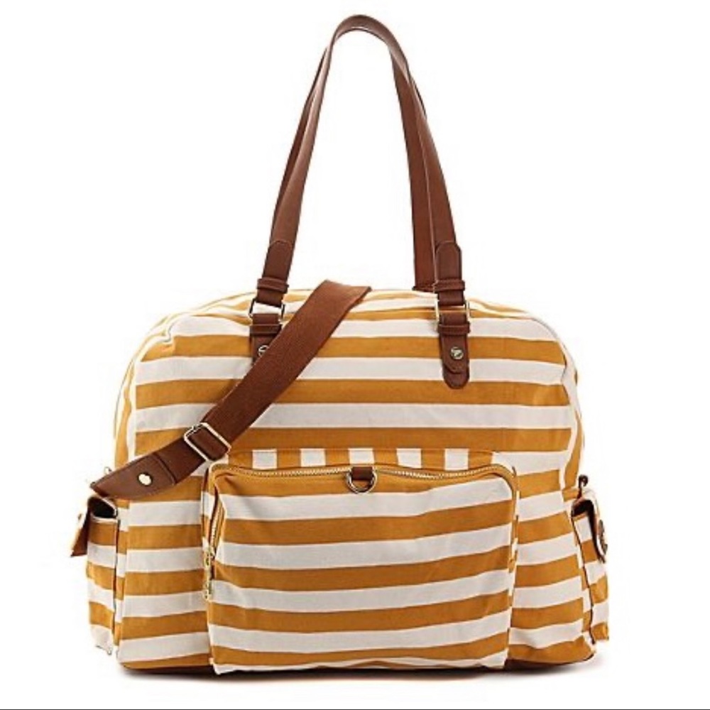 Steve Madden Stripped Weekender Luggage Carry On